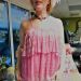 Goldie Hawn inspired pink sparkly top5