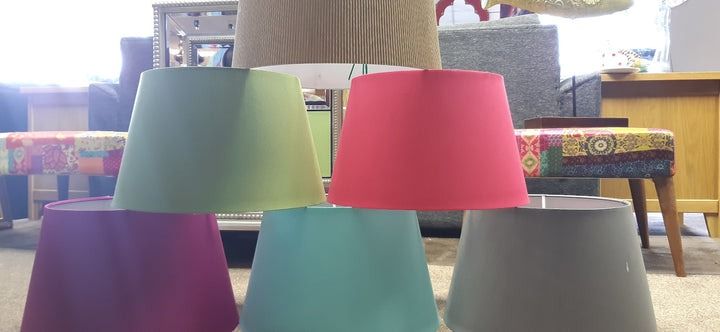 14inch Various Colour Lampshades1