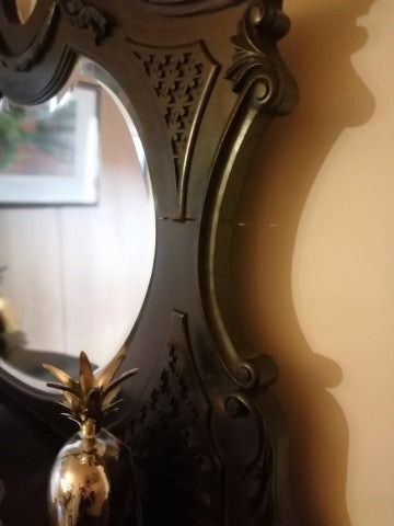 Ornate Overmantle Mirror8