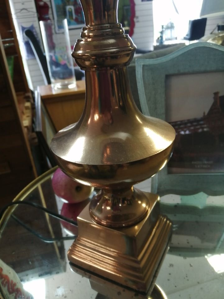 LONG Copper plated lamp